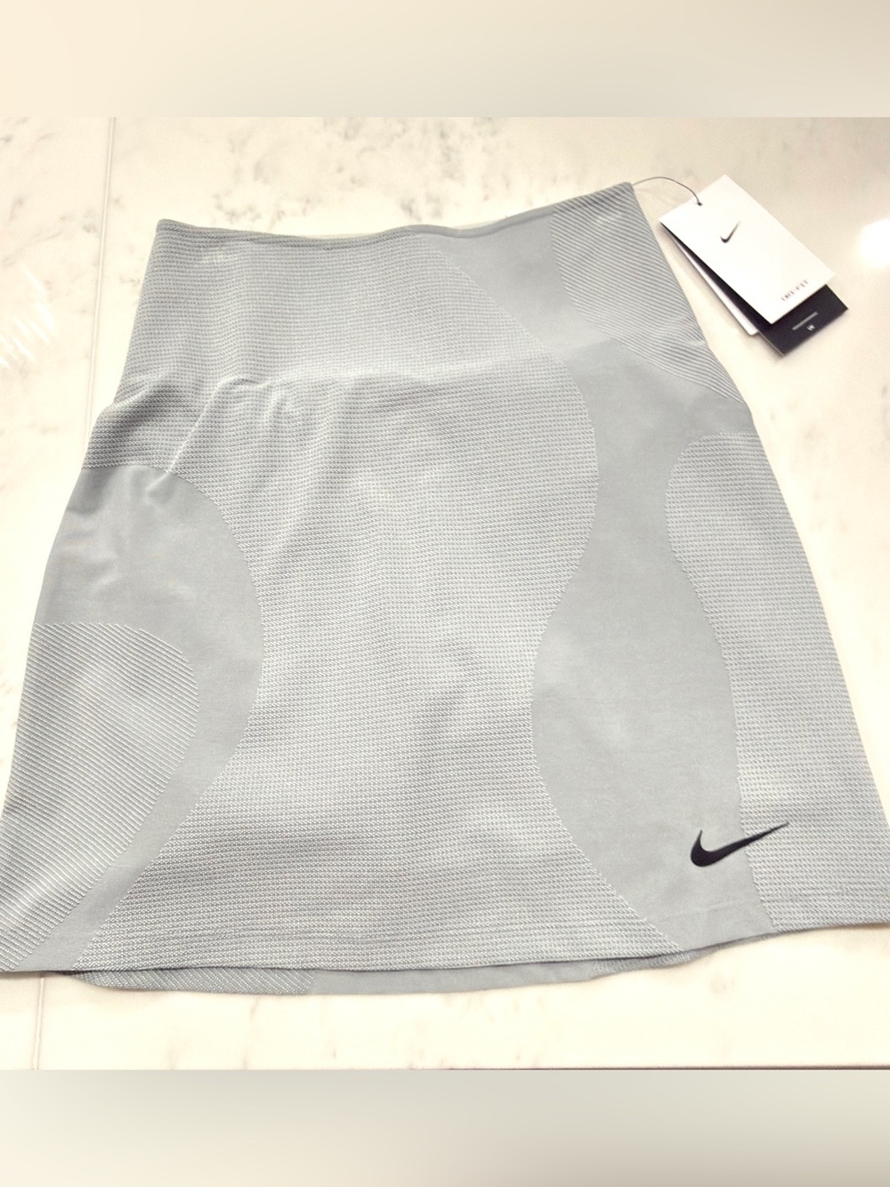NWT NIKE Gray Golf Skirt w/built in shorts | UPF 40+ |  XS